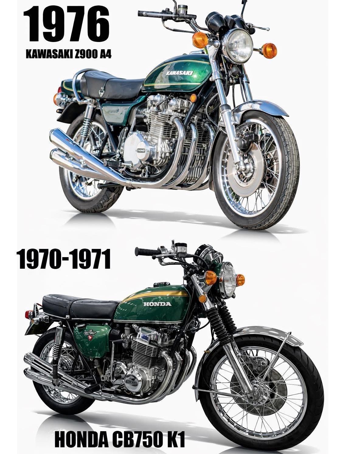 Kawasaki Z900 or HONDA CB750
你更喜欢哪个？