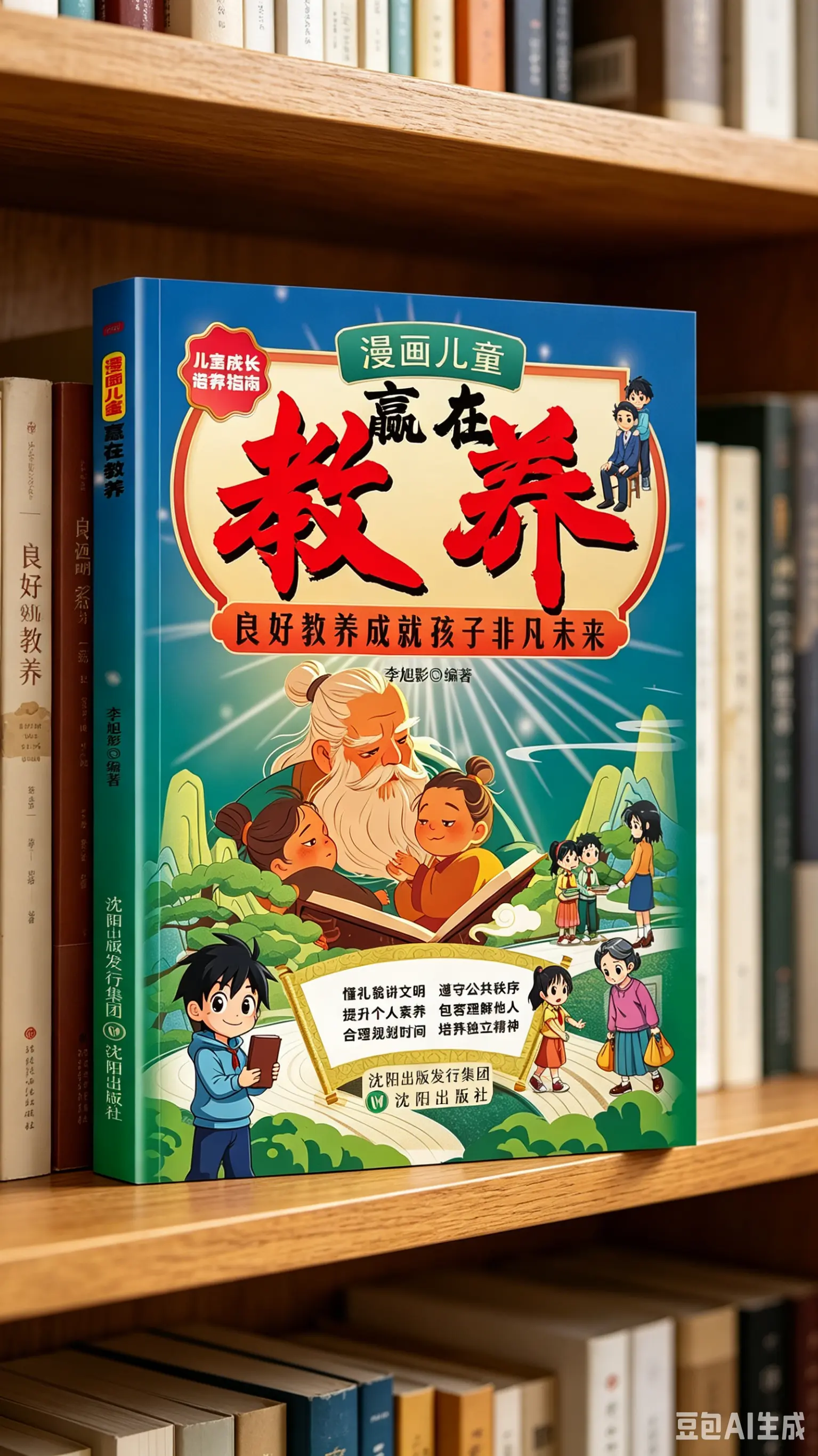 穷养富养不如有教养，这些规矩让孩子早点知道，这本书是送给孩子的礼貌教养书