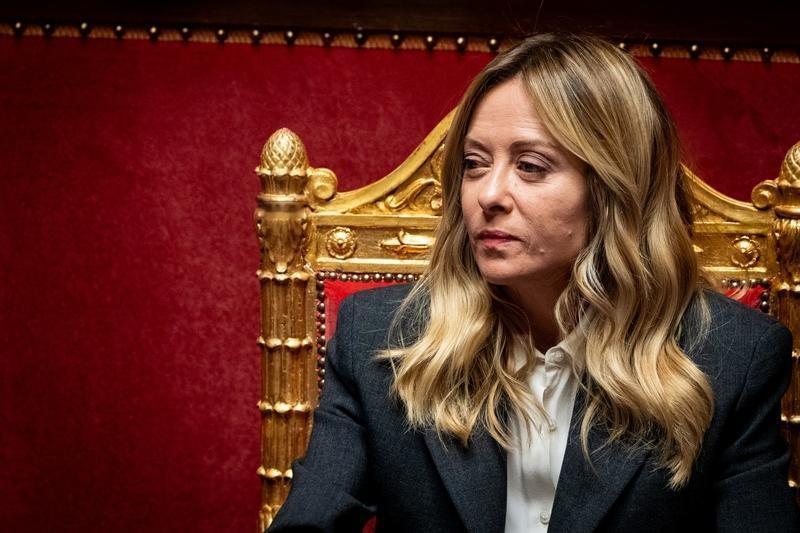 意大利总理还是有远见的！

4月14号，意大利总理梅洛尼在维罗纳一个葡萄酒展上，