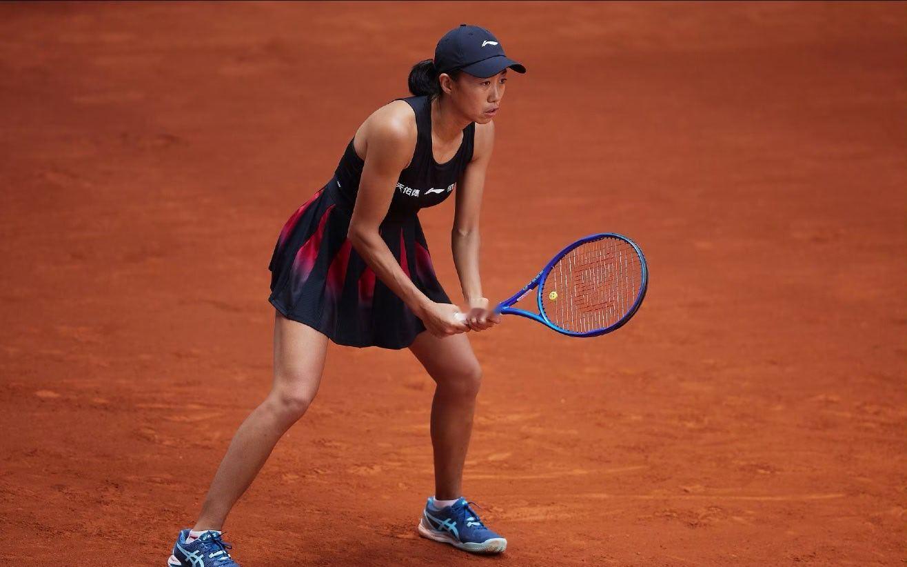 张帅挽救五赛点逆转获胜❗️WTA500斯特拉斯堡站女单首轮，幸运落败者张帅第二盘