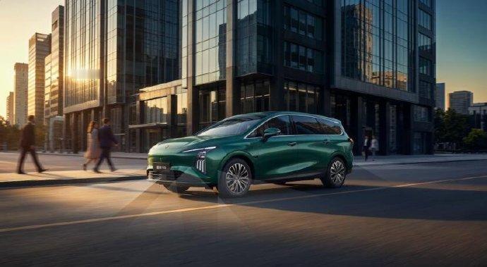 星海V6，10万级的大六座SUV，居然上了华为乾崑智驾，今年的家用SUV也太卷了