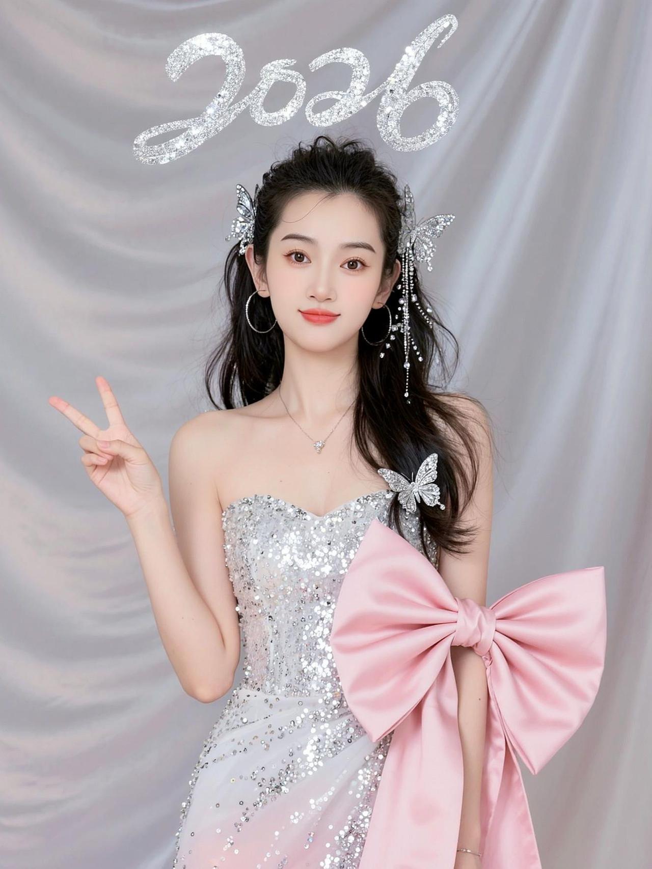 AI新年公主写真 抖音ai创作 抖音玩法合伙人计划。