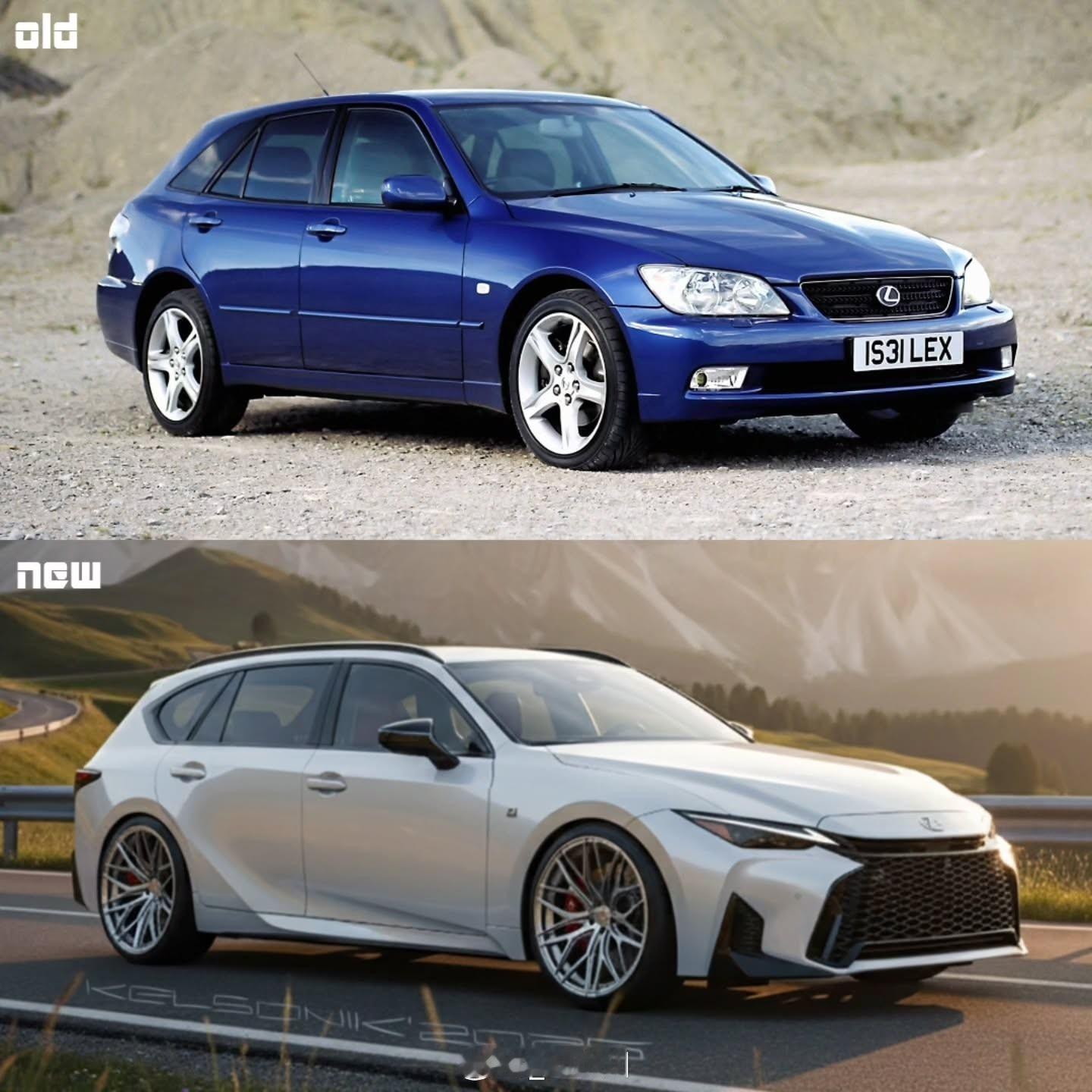 雷克萨斯[超话]雷克萨斯新款IS旅行版渲染图 【新车渲染】雷克萨斯新款IS旅行版