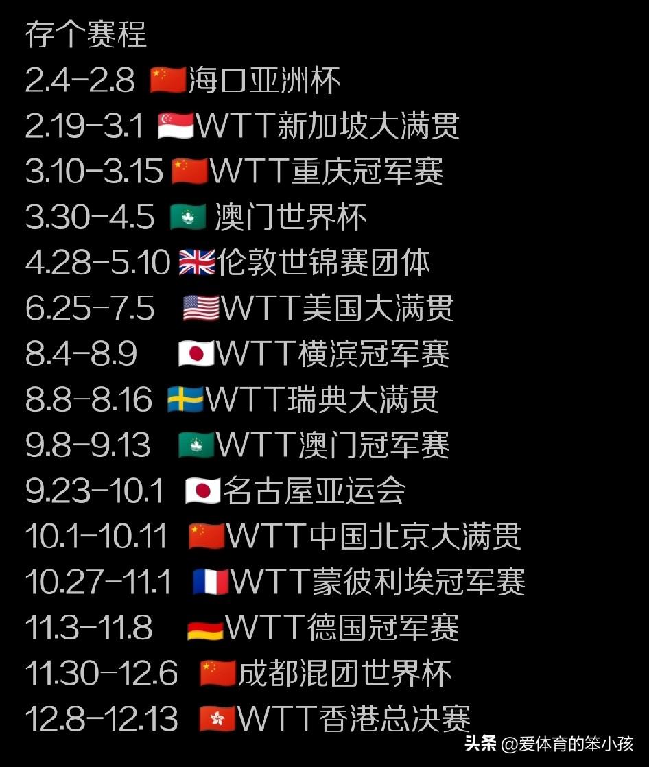 尽管我们都很希望世界乒乓球的赛场上，国乒球员们能够有一些充足的休息调整时间。但是