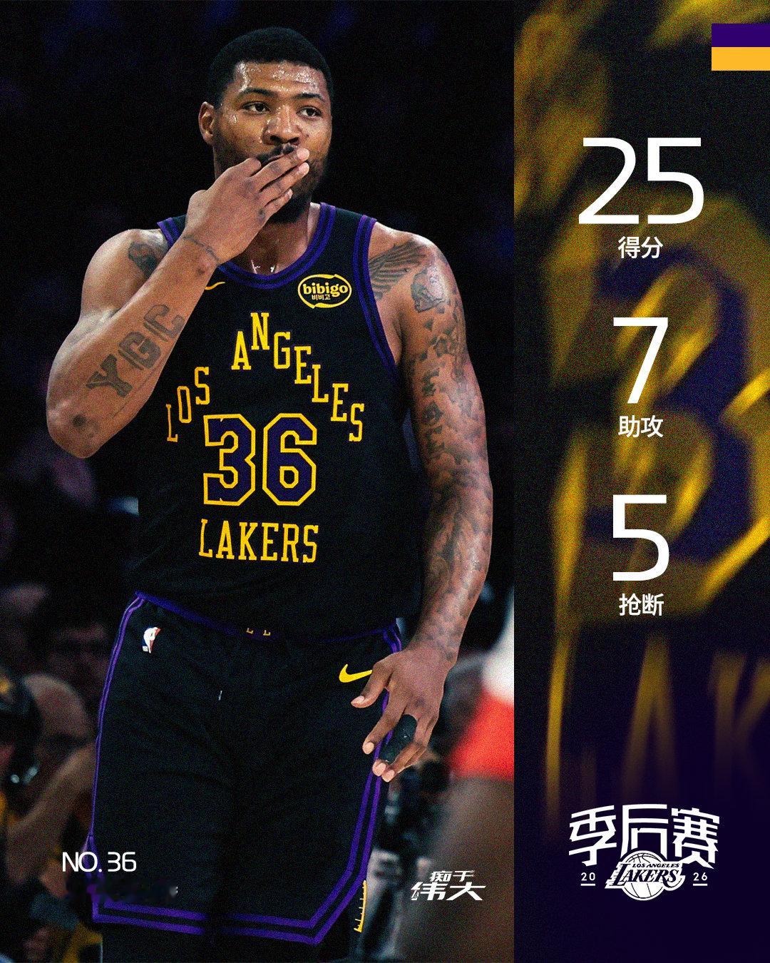 「全场MVP🥇」两位大心脏😤湖人2比0火箭 詹姆斯暴扣杀死比赛 斯玛特湖人本