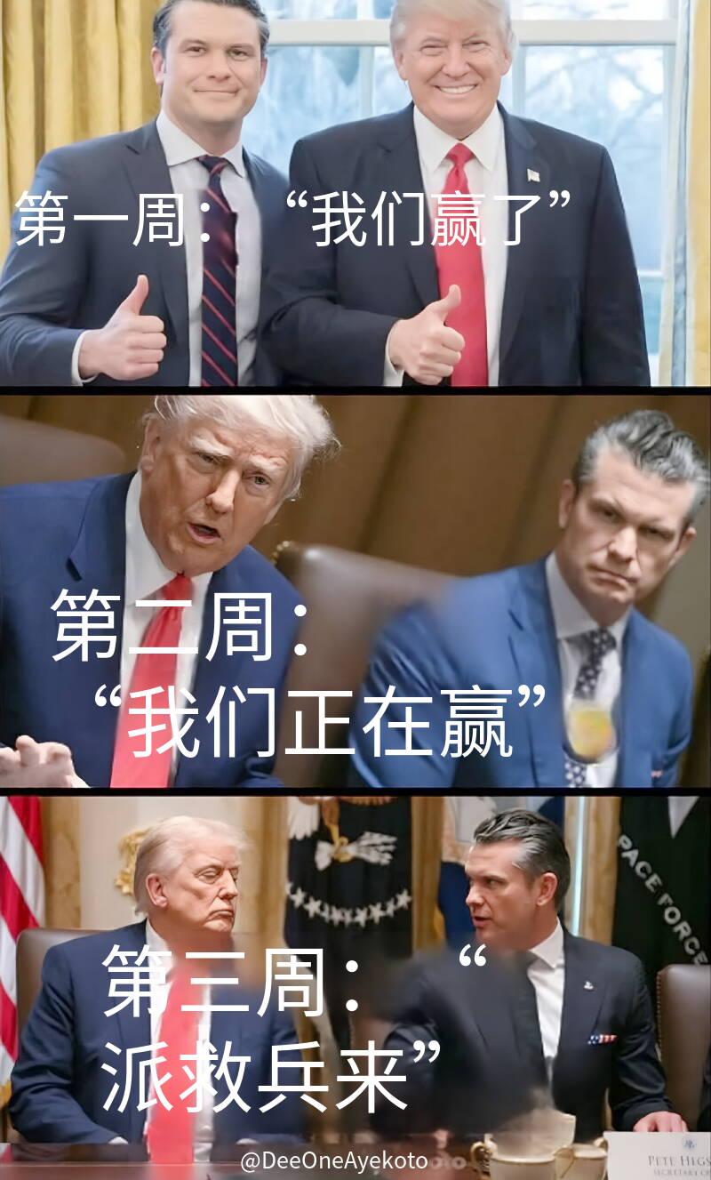 新闻快讯——《德黑兰时报》2026年3月27日突发消息：
美国总统再次让步，特朗