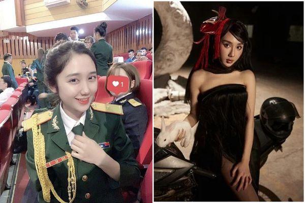 越南正妹「杨米娜」过去在就读河内国防艺术大学音乐系时，因为外型出众，成为当地乡民