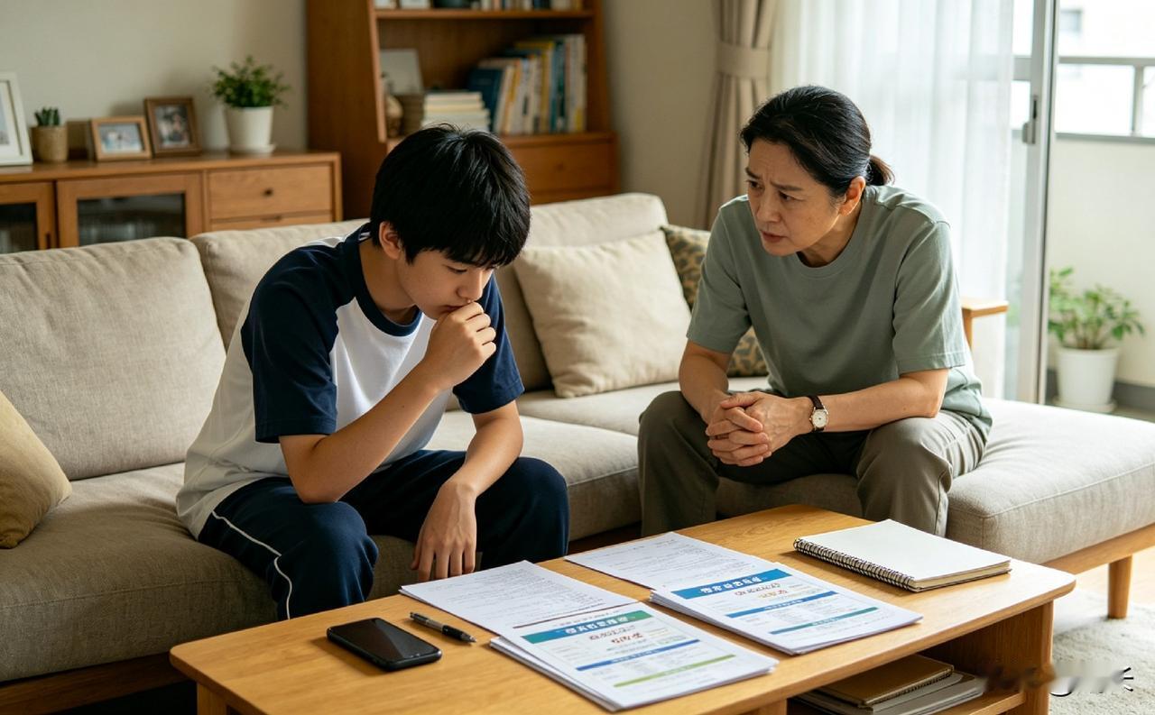 中考分数出来之后，不少家庭陷入两难：孩子离公办高中差一截，哪里有机会去读收费不菲