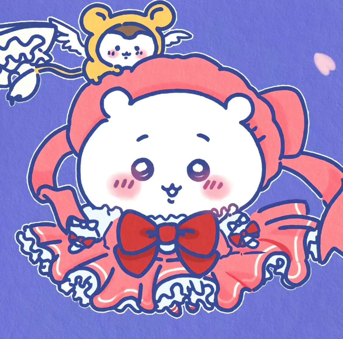 头像丨魔法少女和 chiikawa超萌联动好可爱呀你们pick哪个宝宝呢！！[心