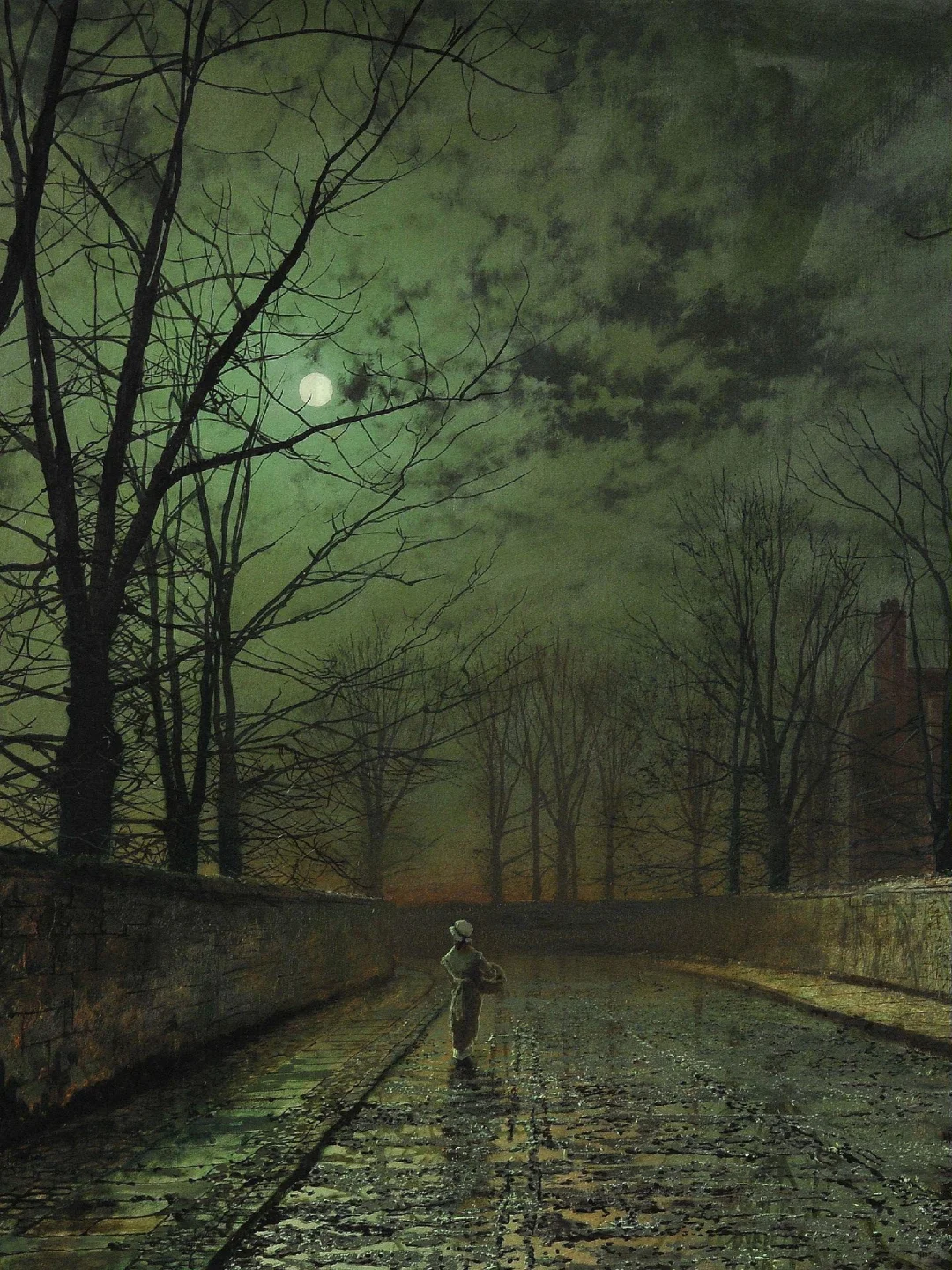 太🐮逼了，这月光的太清透怎么画出来的