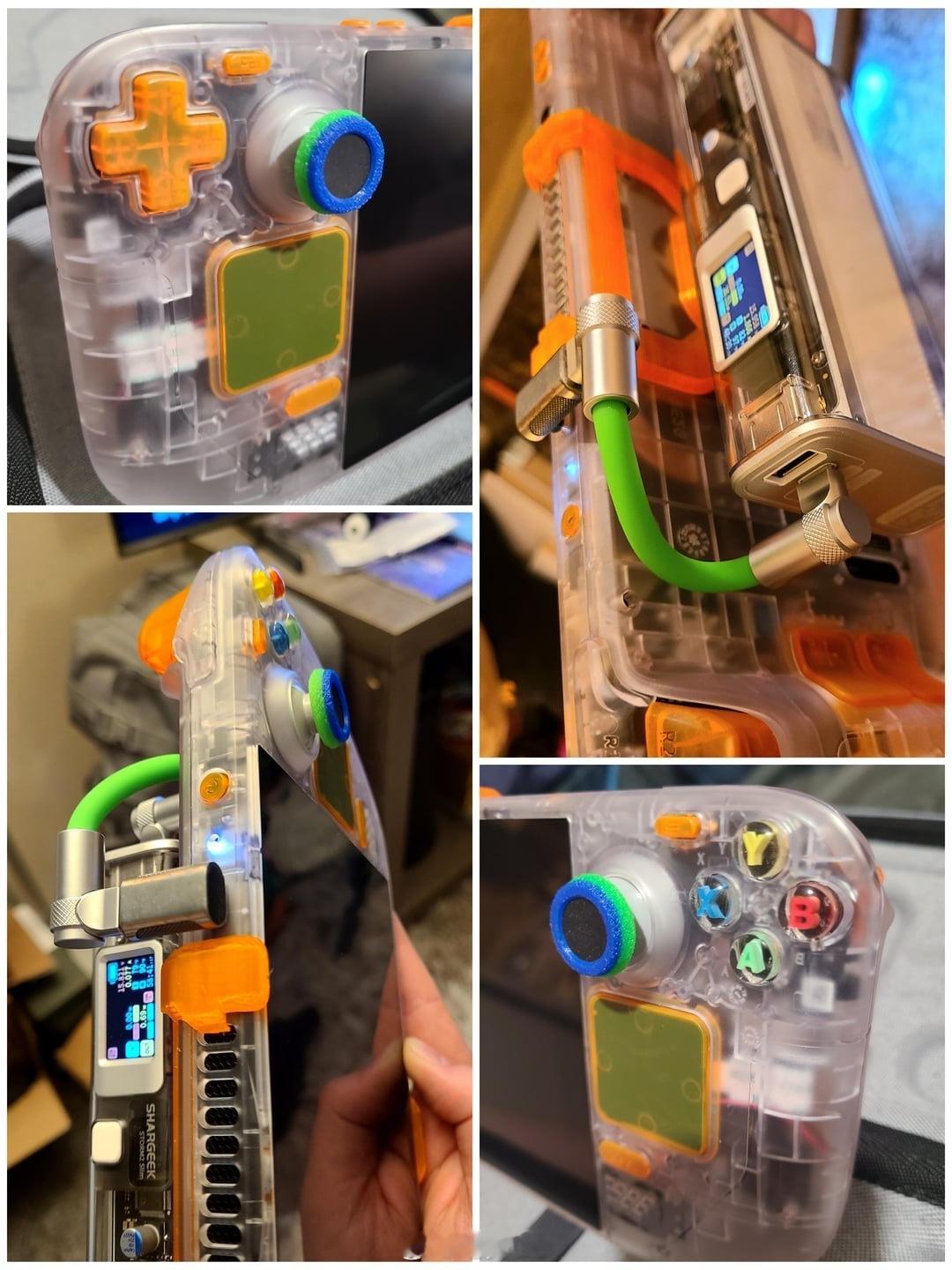 如果把Steam Deck换成透明壳#游戏外设##Steamdeck# ​​​