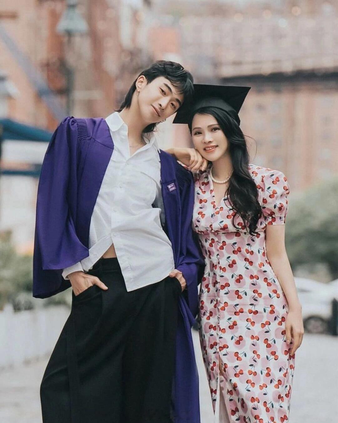 伊能静晒恩利米粒生日合照伊能静写信为儿子庆生伊能静给恩利的生日祝福太暖了，温柔长