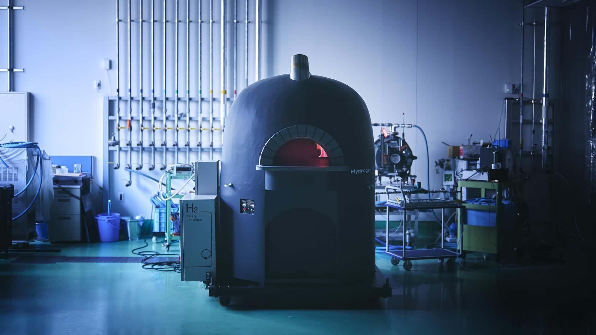 发点猎奇的东西：丰田最近和日本燃气灶厂家Rinnai合作整了一套氢燃料的烤炉，用