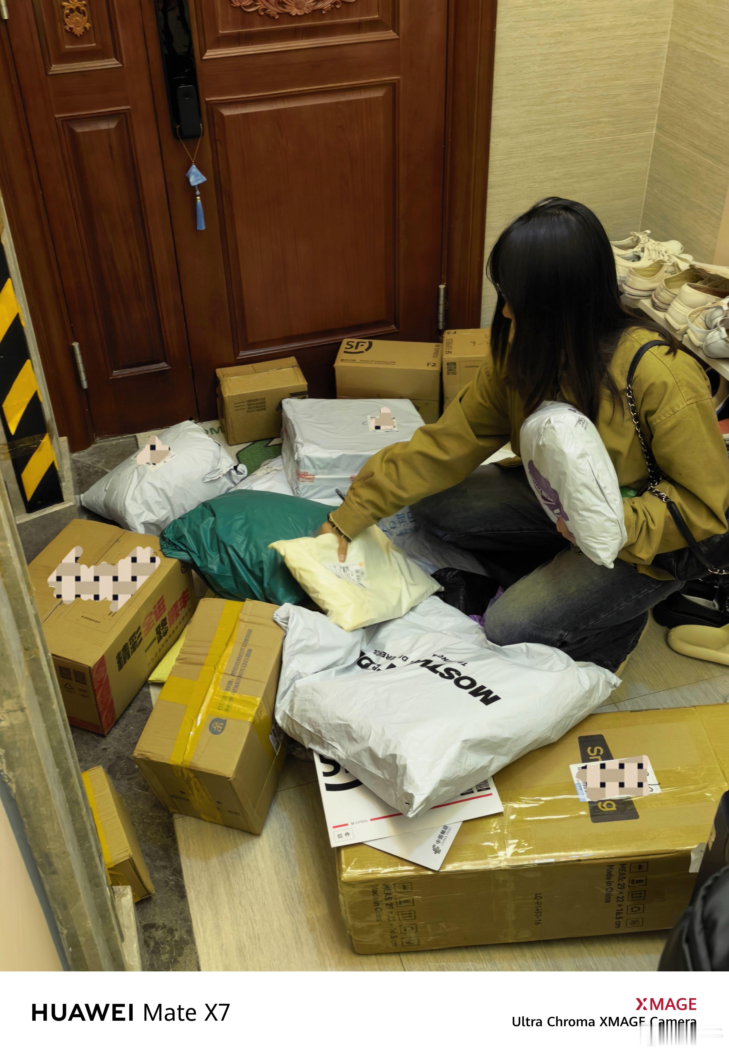 出差几天，回家差点被快递淹了南方人想去趟东北可太不容易了… 