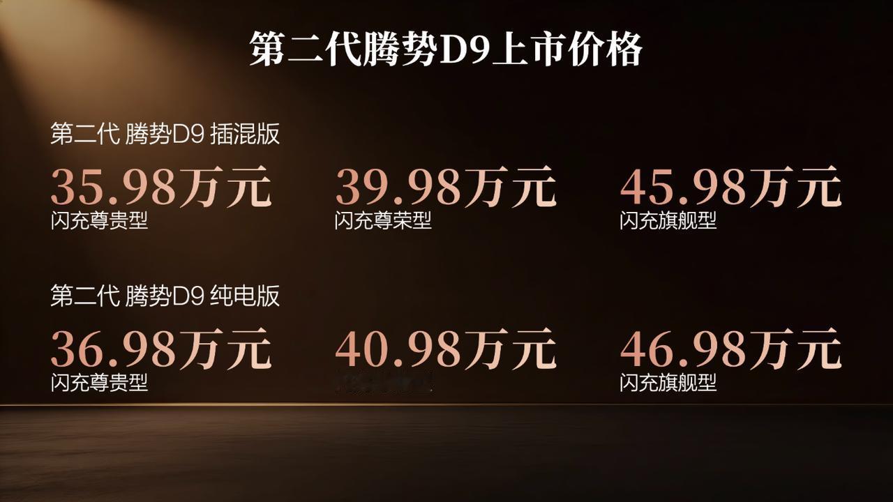 第二代腾势D9来了，最大纯电续航800km，能做到“5分钟充好”

随着新能源汽