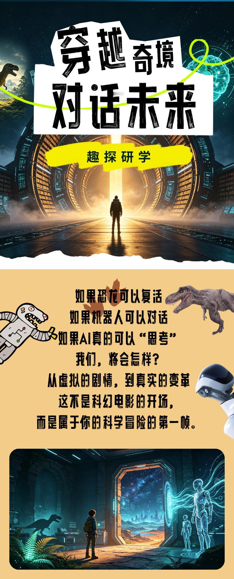 【活动预告】与机器人时空对话，亲手揭秘AI“思考”全过程，就等你来！