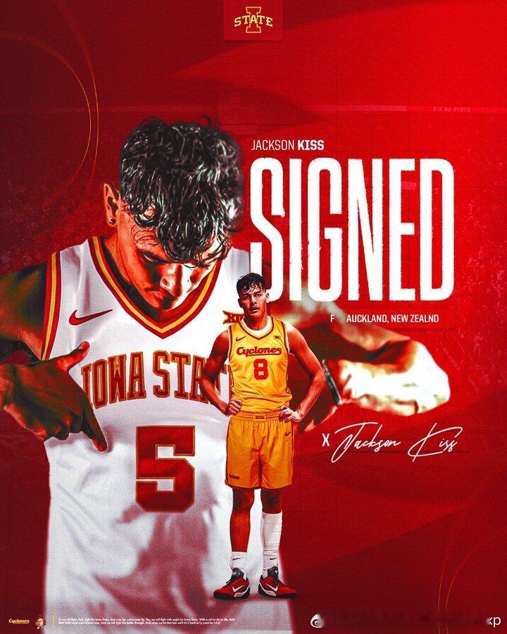 全美四星新西兰国青内线Jackson Kiss(2007-203cm-PF)正式