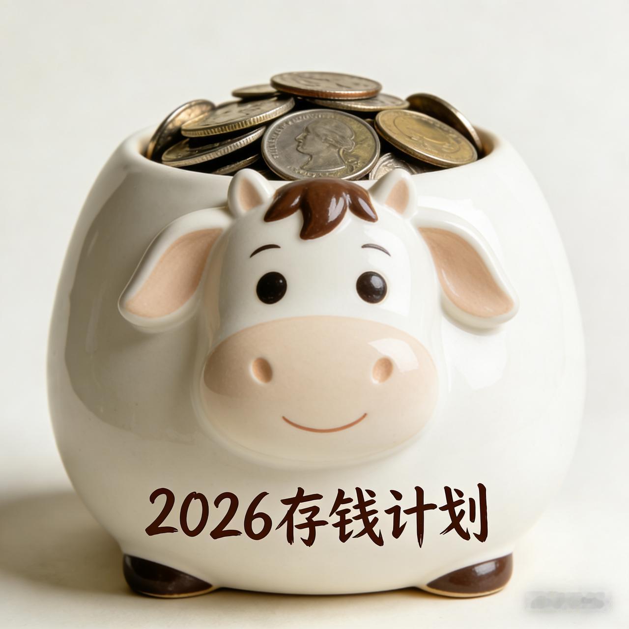 2026年，目标就是存钱！
 
存钱，存钱，必须存钱！2026年，头等大事就是存