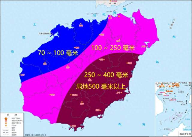 9月13日海南暴雨预警连升两级，万宁三天降405毫米