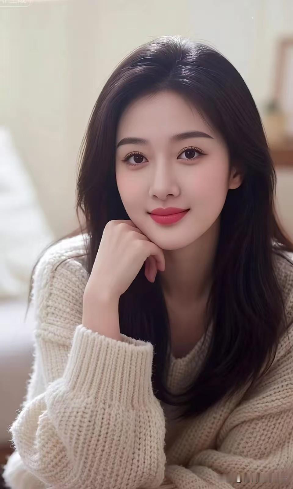 如梦令·软暖
 
软语轻偎晴昼，
素线毛衣初就。
笑靥漾温柔，
眼底春光微透。