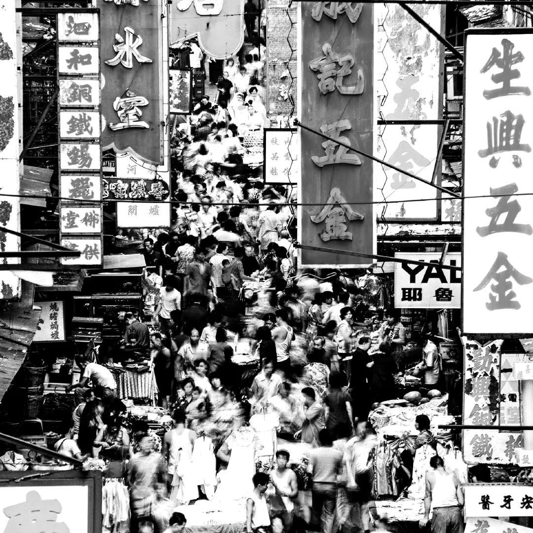 太原街，香港，1978年，Keith Macgregor摄。 ​​​