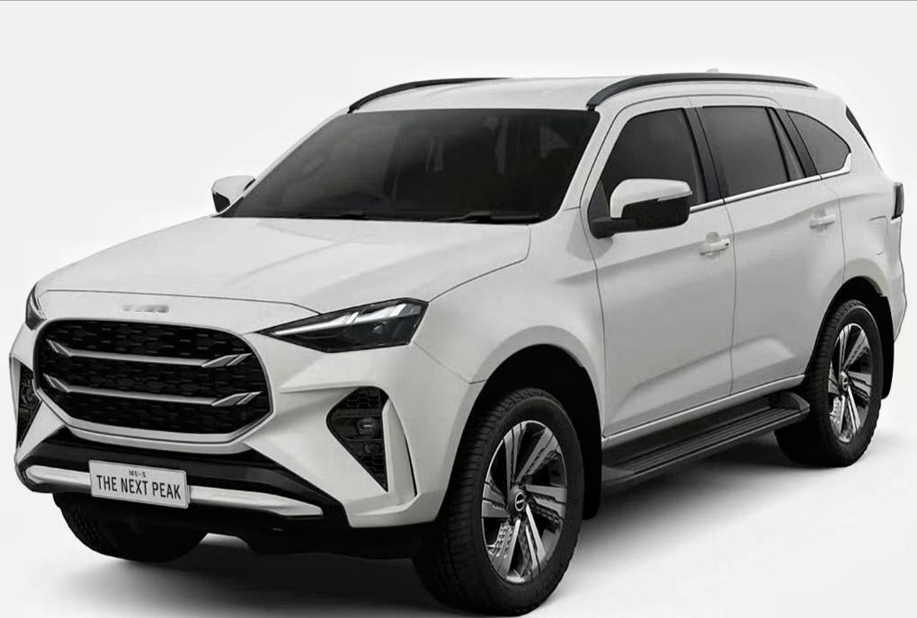 【外观内饰升级 新款五十铃mu-X官图发布】新车定位中型SUV，作为中期改款车型