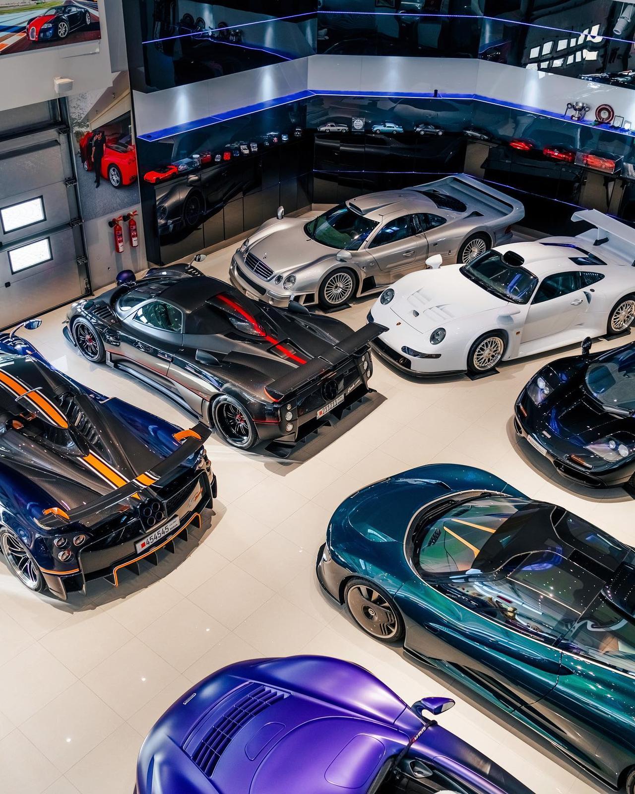 巴林神豪顶级车库hypercar 帕加尼 柯尼塞格 迈凯伦