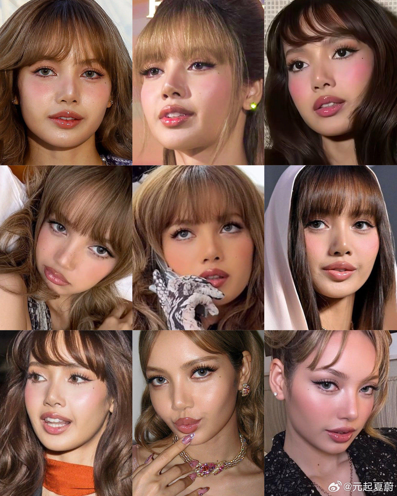 外网热议，棕发的Lisa竟然如此美丽 ​​​