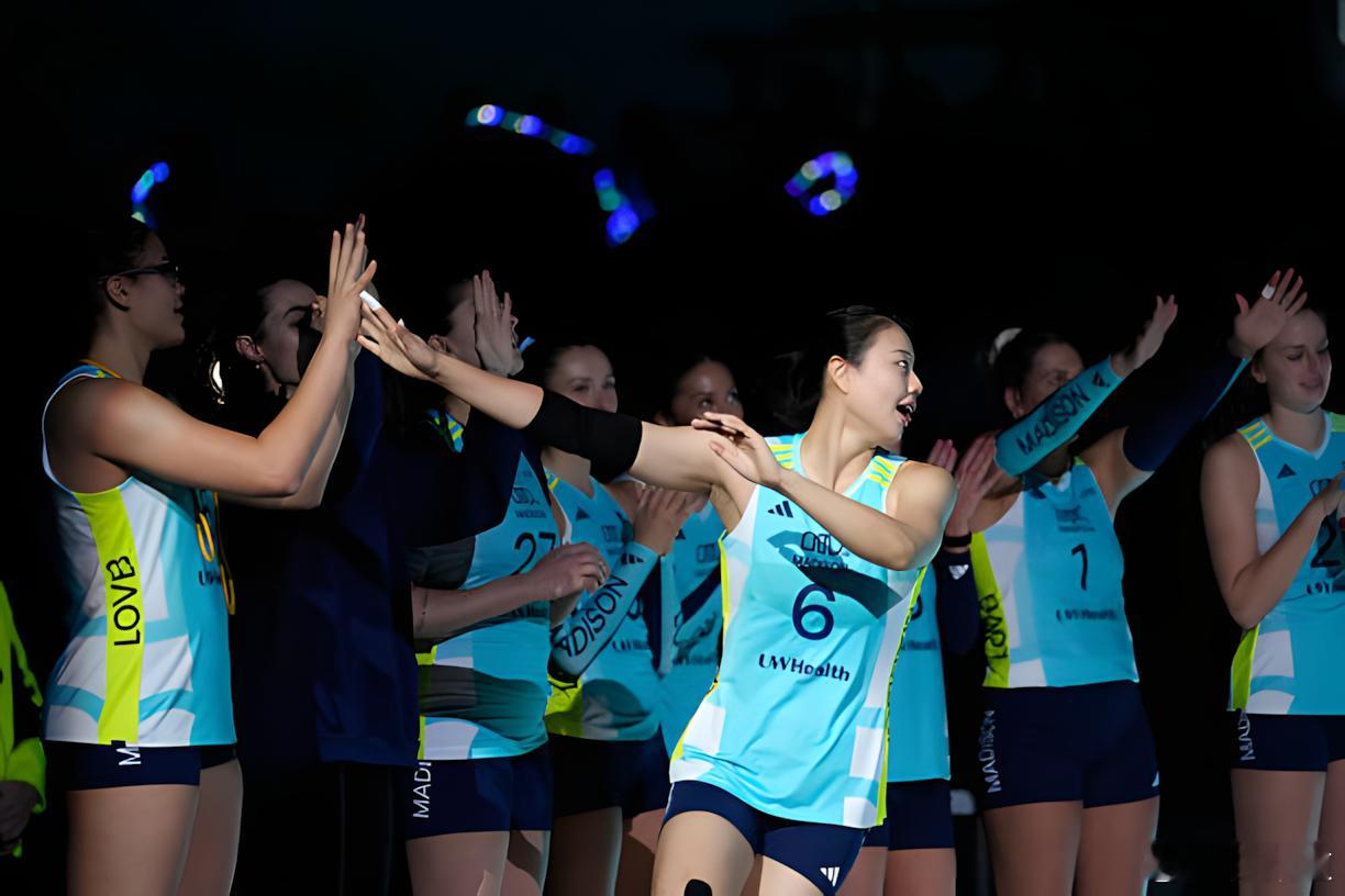 龚翔宇国际排坛动态2026美国LOVB女排职业联赛第2周 麦迪逊3-1（25-1