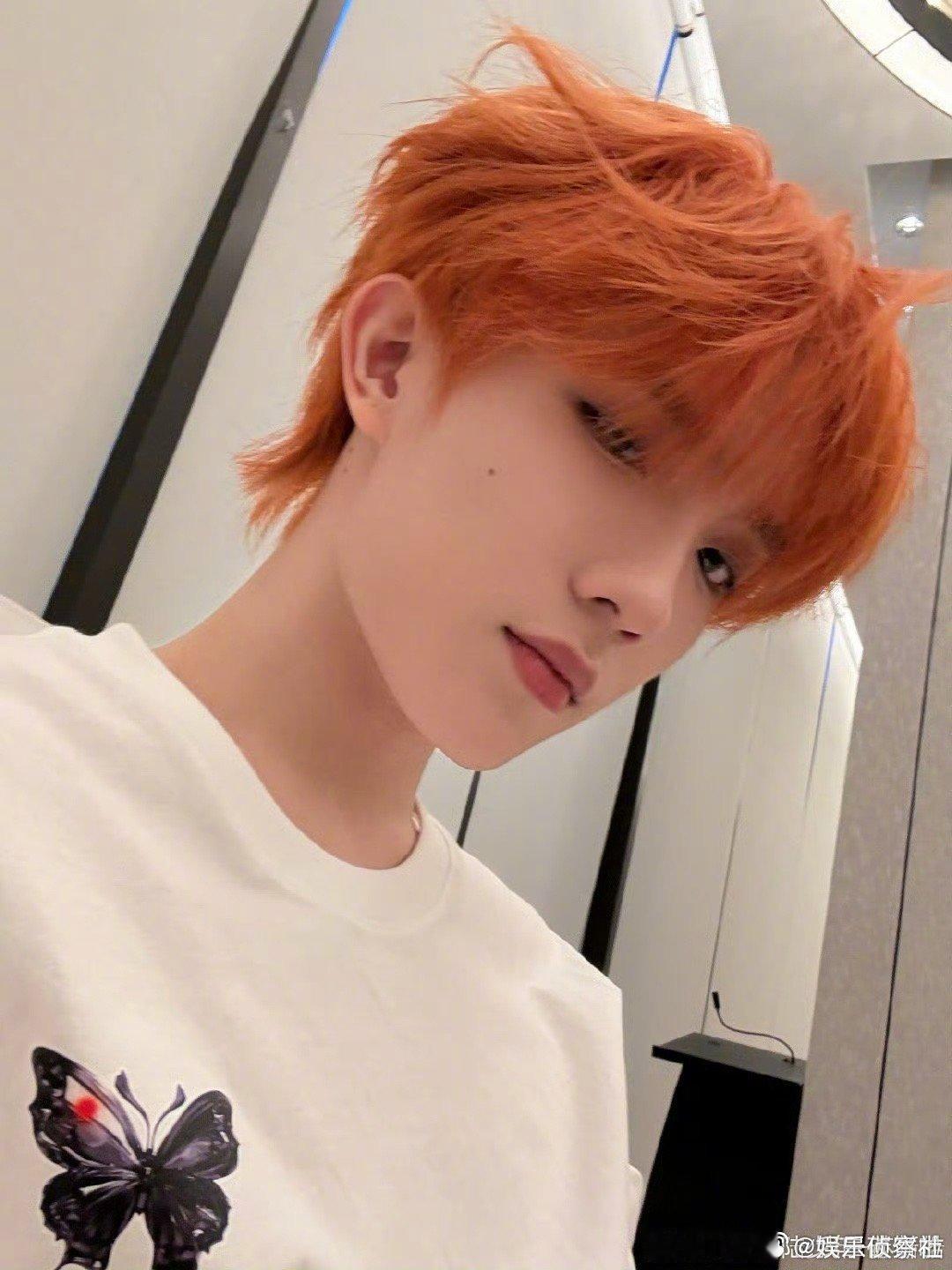 苏新皓哥哥这个新发色适配度💯，果然什么发色都好帅啊！｜苏新皓