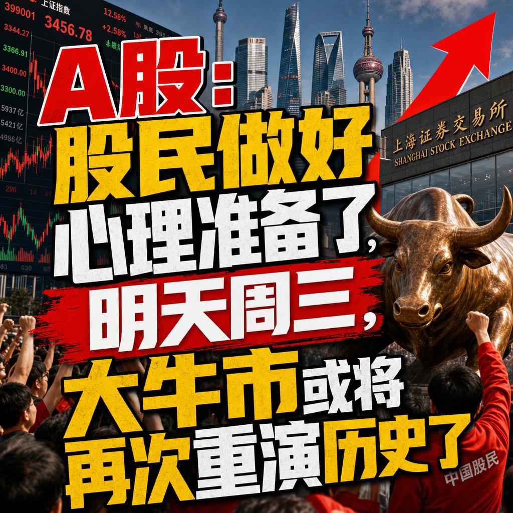跌破4000点，两市成交2.58万亿，4700家个股下跌。
有人却在喊“明天周三