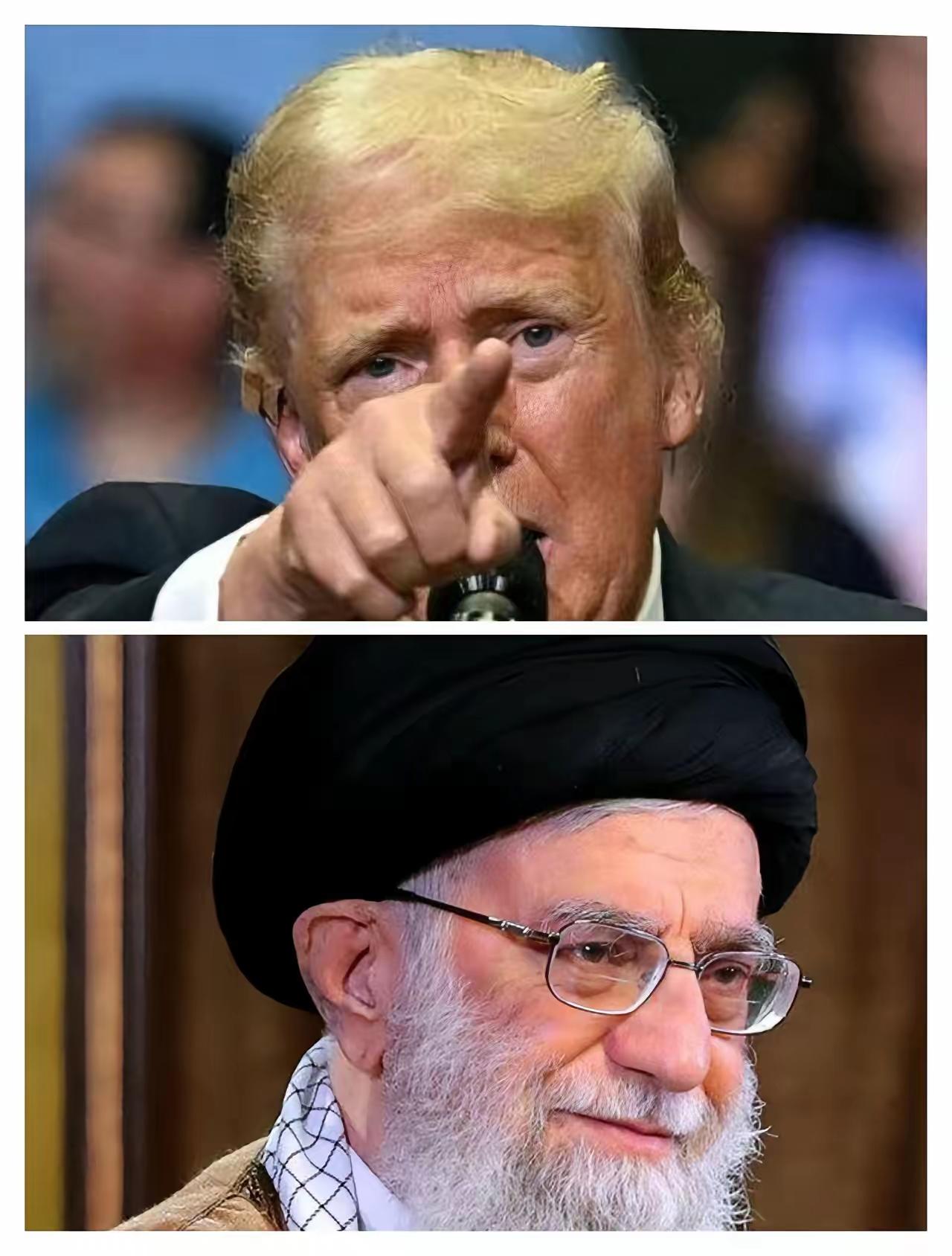 特朗普在白宫向全世界喊话，说美国愿意坐下来和伊朗谈协议。这事儿听着就滑稽。航母都