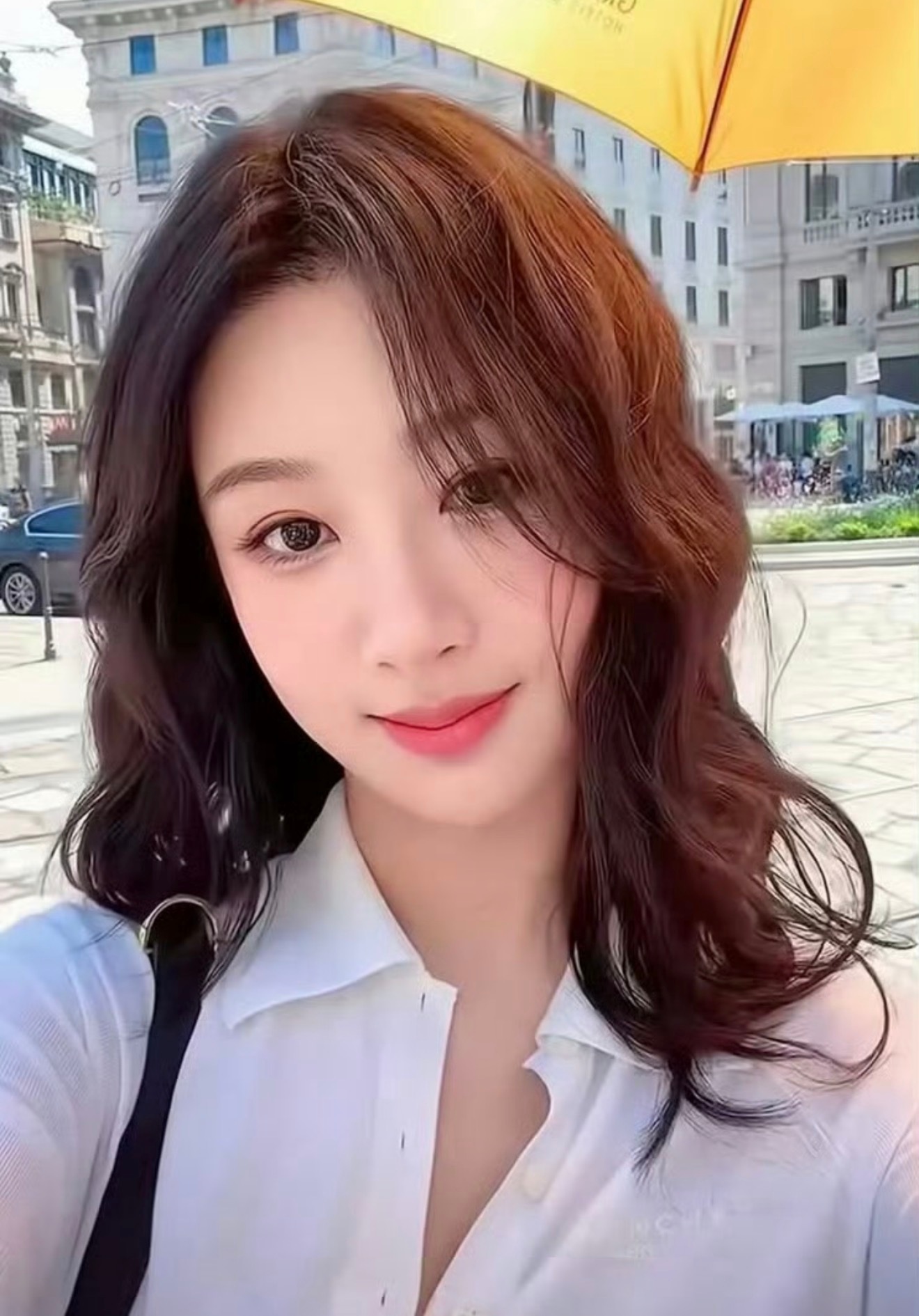 杨紫米兰自拍杨紫好美，时尚表现力简直绝了