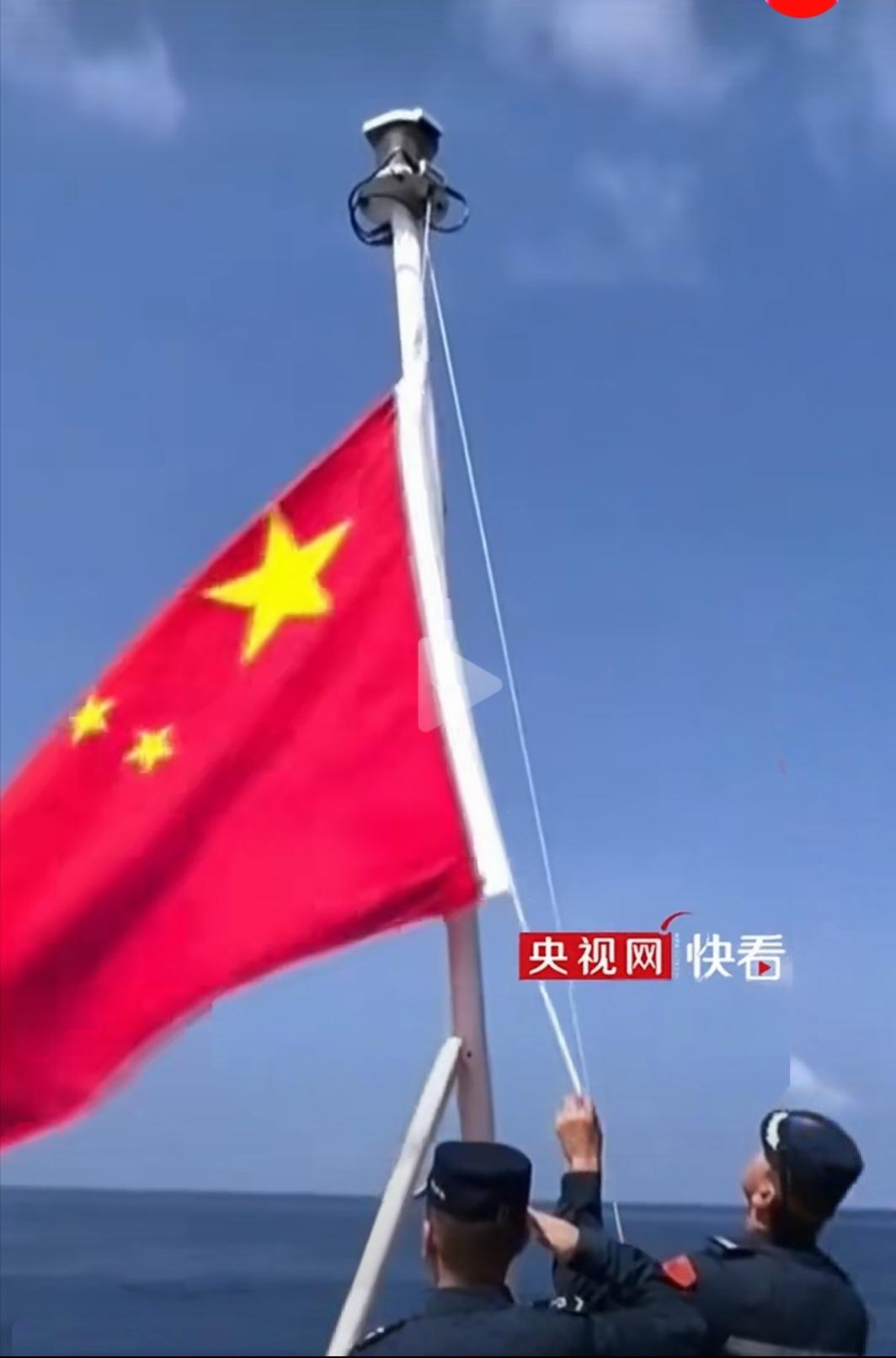 国庆节中国海警巡查仁爱礁仙宾礁附近海域，菲律宾越闹事中国对南海管控越严密！
10
