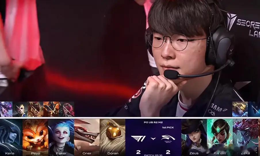 Faker状态下滑遭对位碾压！Zeka拿下MVP，宙斯直言还要再战五年LCK季后