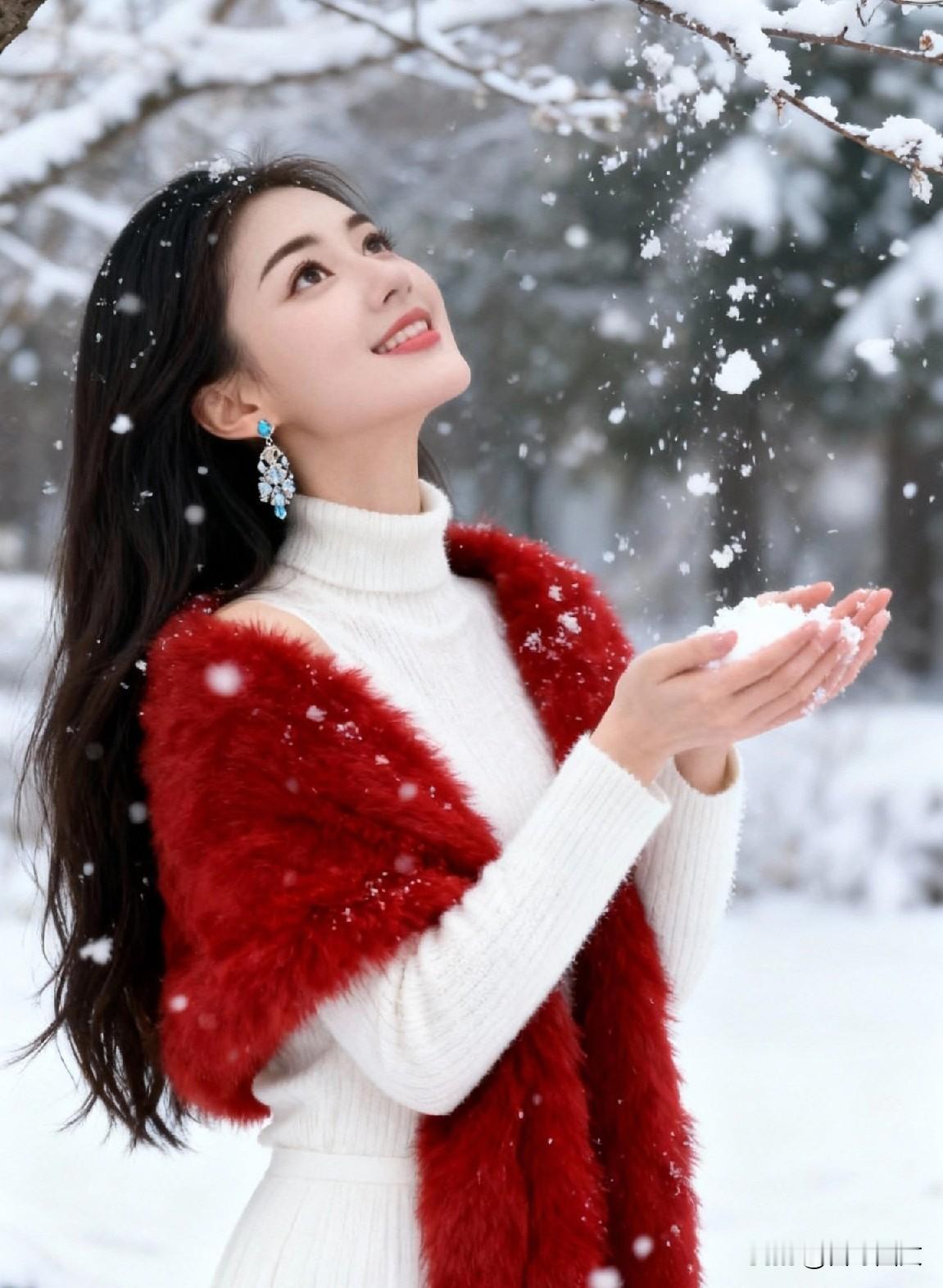 清纯少女，很有气质