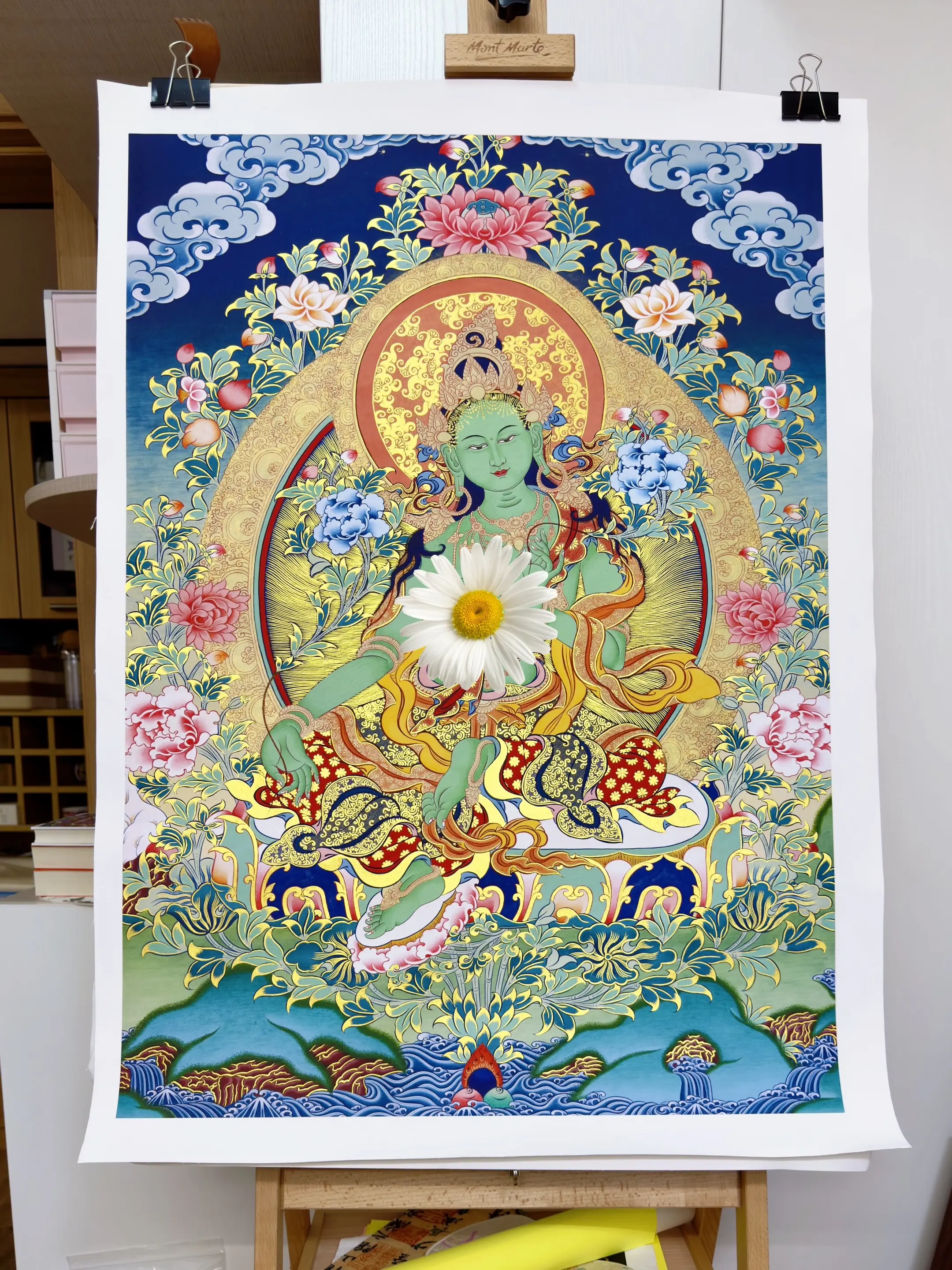 告诉我你没画过全彩画稿描金