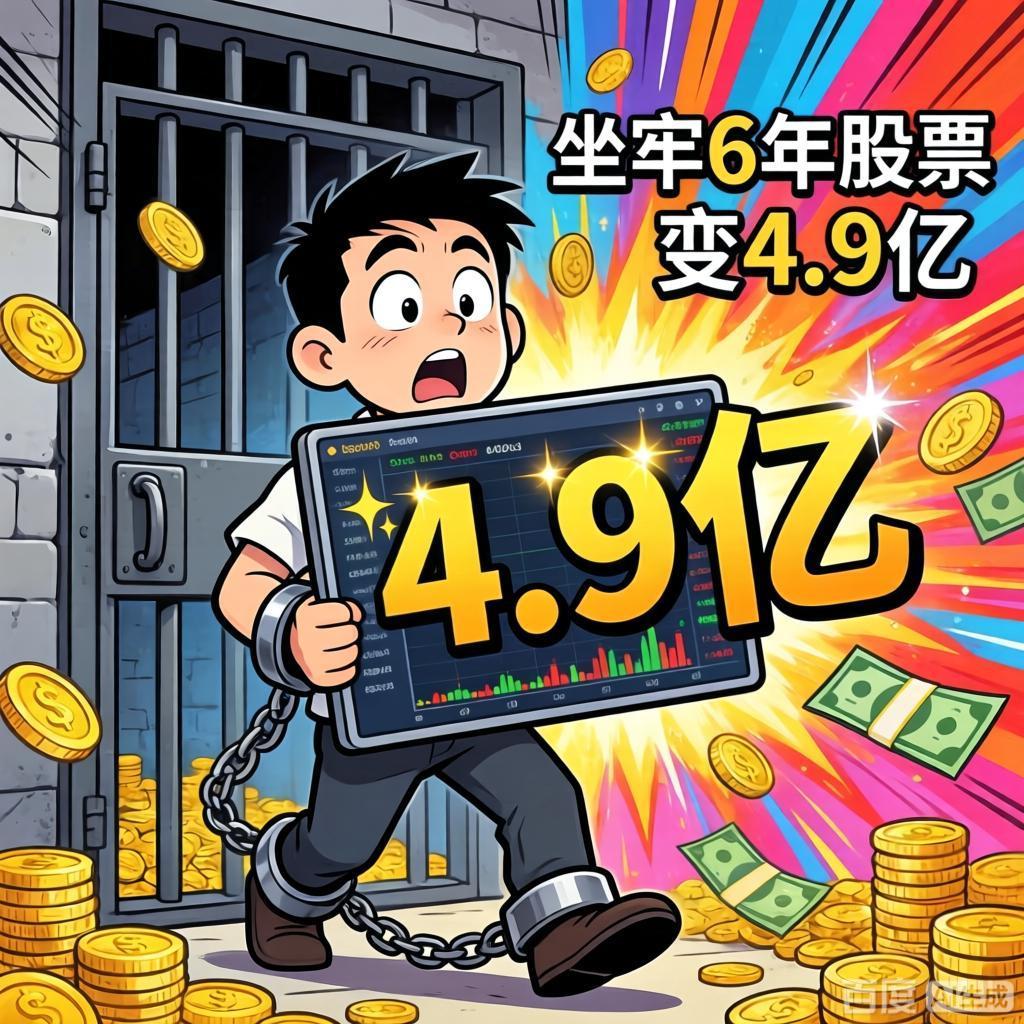 天降横财！最离谱被动暴富！
坐牢6年，120万股票变4.9亿。
这辈子见过最魔幻