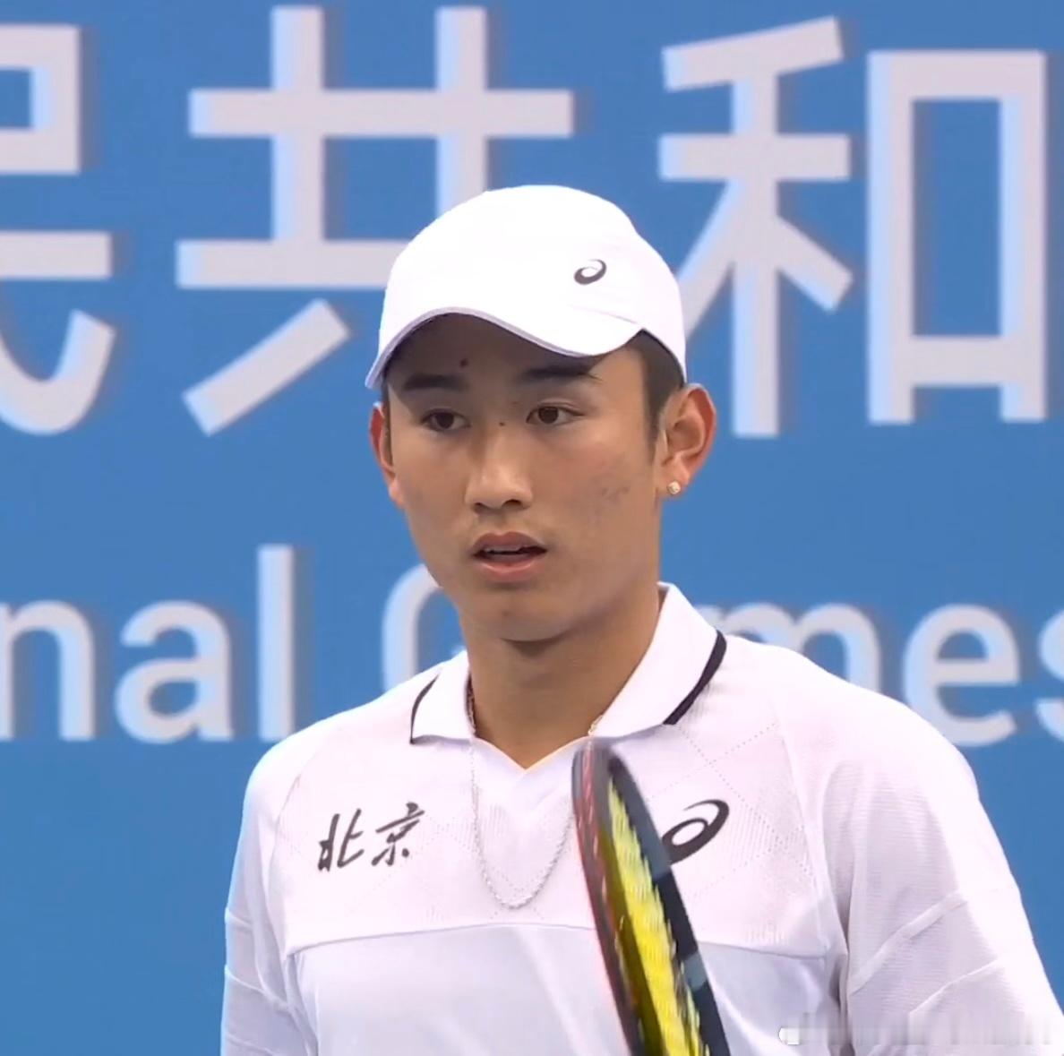 ｜商竣程！！！全运会网球男单决赛✅半决赛6-4/6-3击败周意，两位又奉献了一场