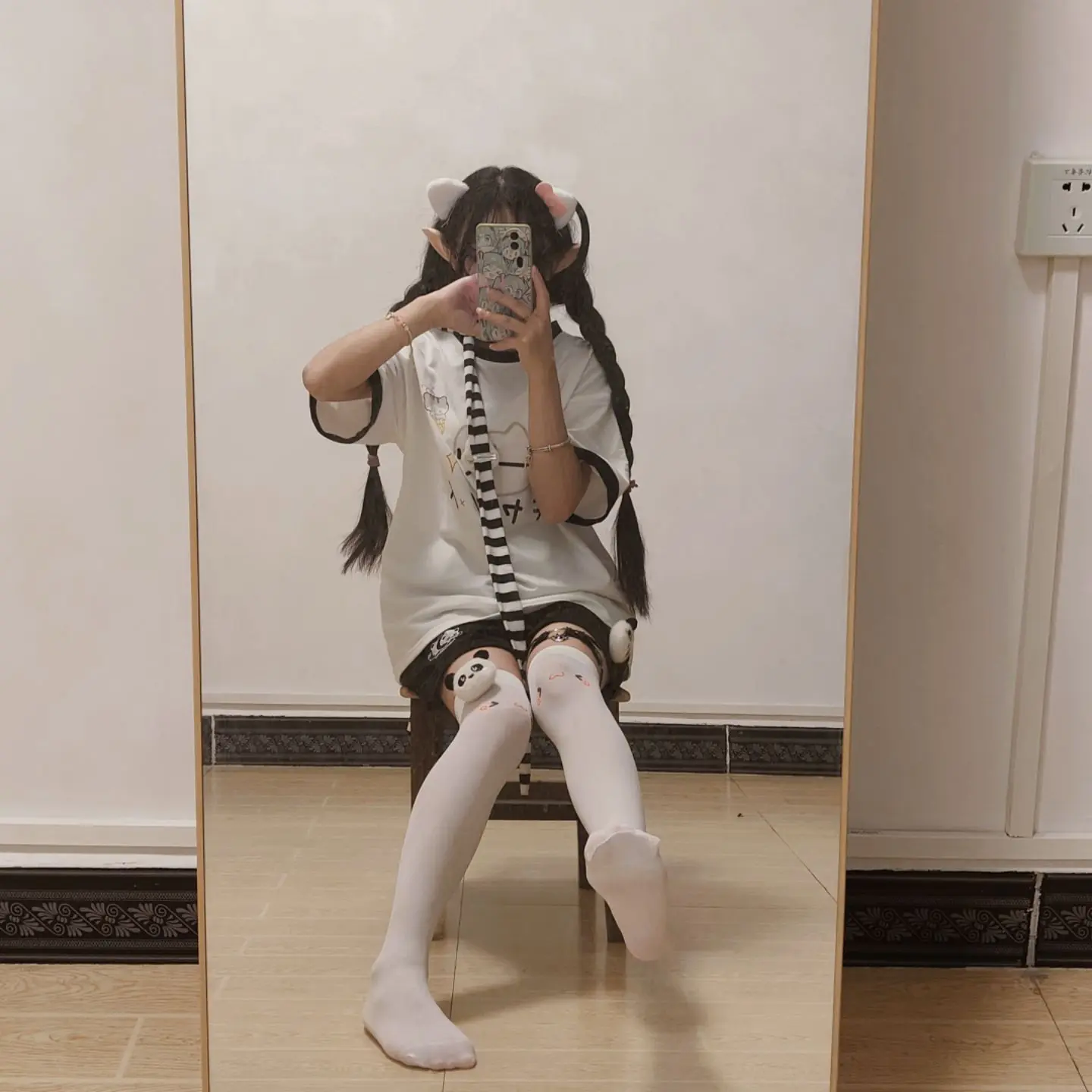 ootd穿搭 ootd 甜妹 秋天 对镜拍
