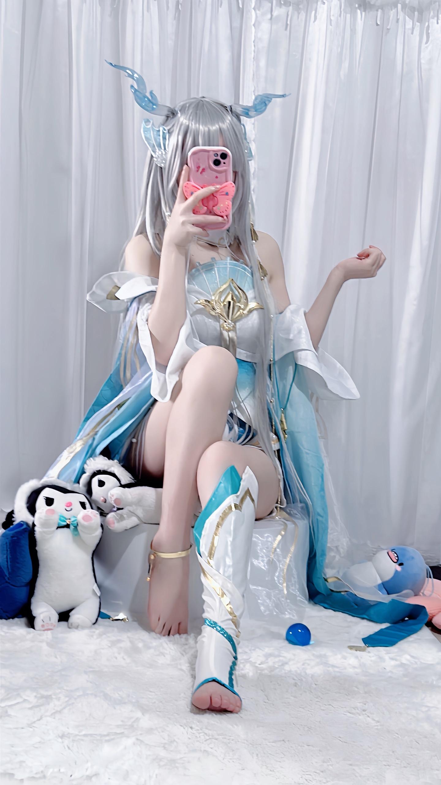 王者 cos 西施 西施游龙清影