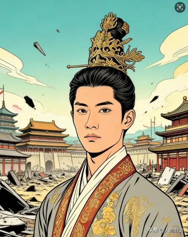 公元618年，隋炀帝被宇文化及灭门，幸亏一“遗腹子”孙儿逃过一劫。他未出生就是“