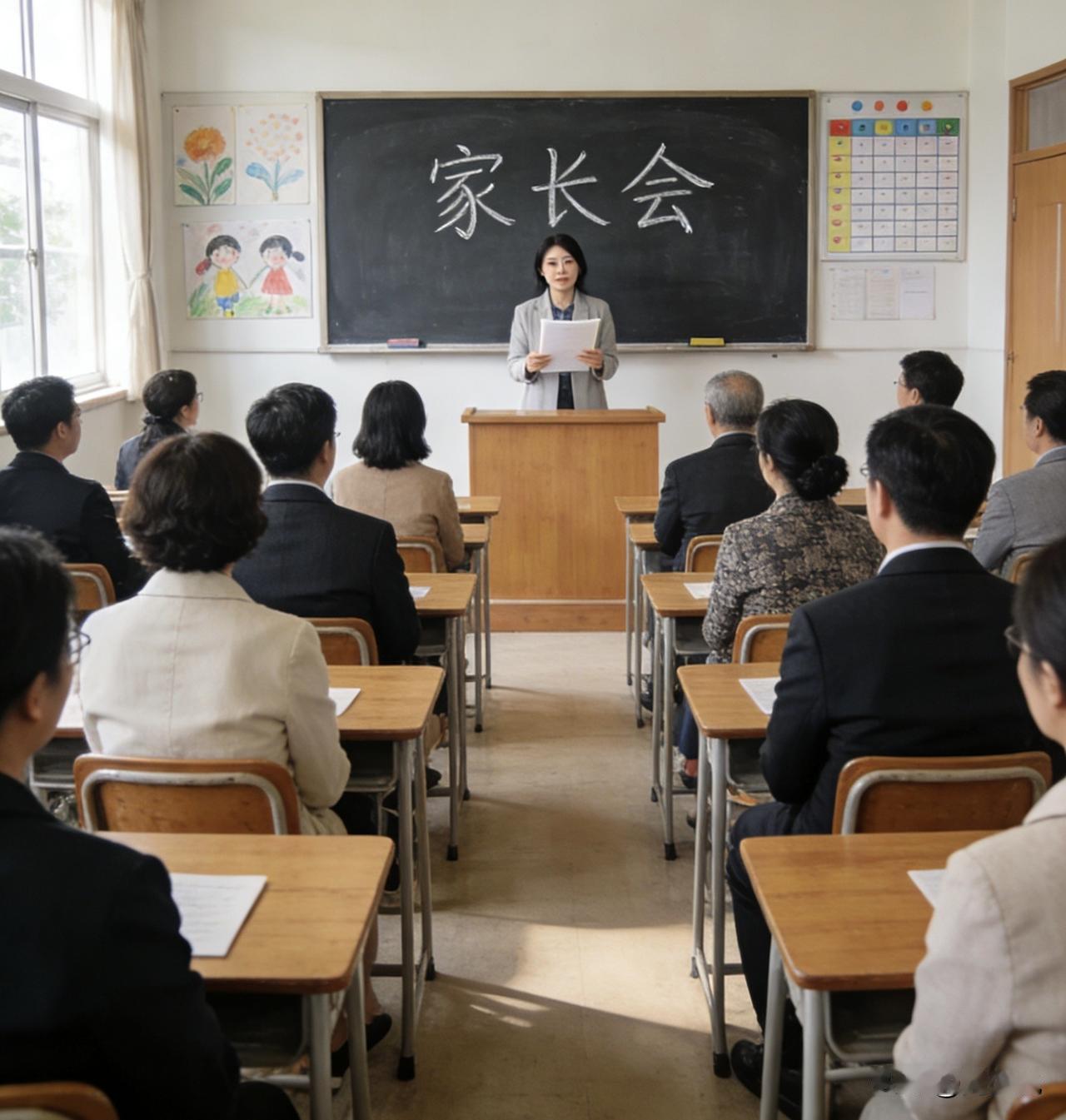 “真想找个地缝钻进去！”一位家长发文倾诉：“去开家长会，真想找个地缝钻进去。全班