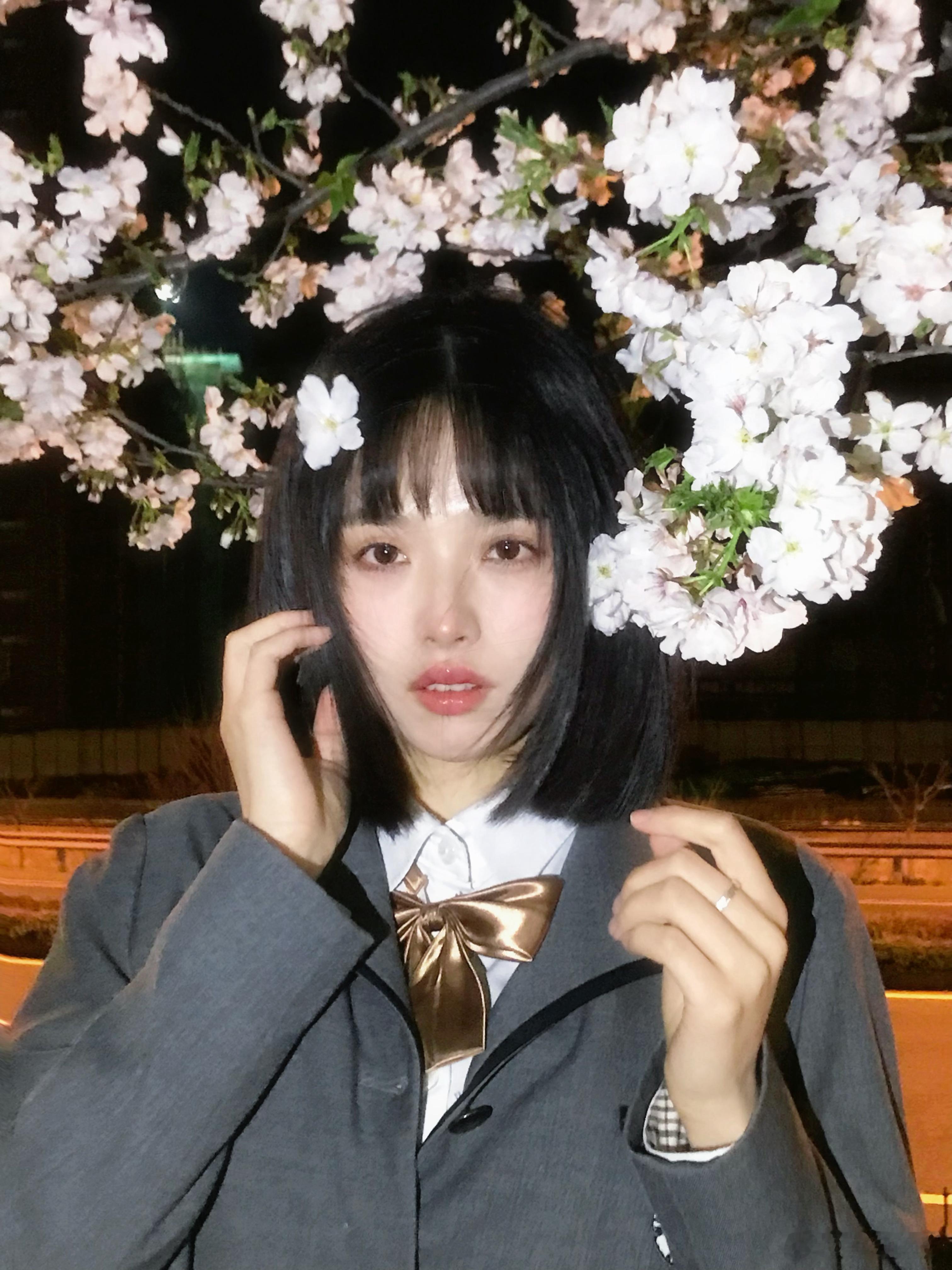 “夜樱”杭州约拍[超话]客片分享少女写真 ​​​