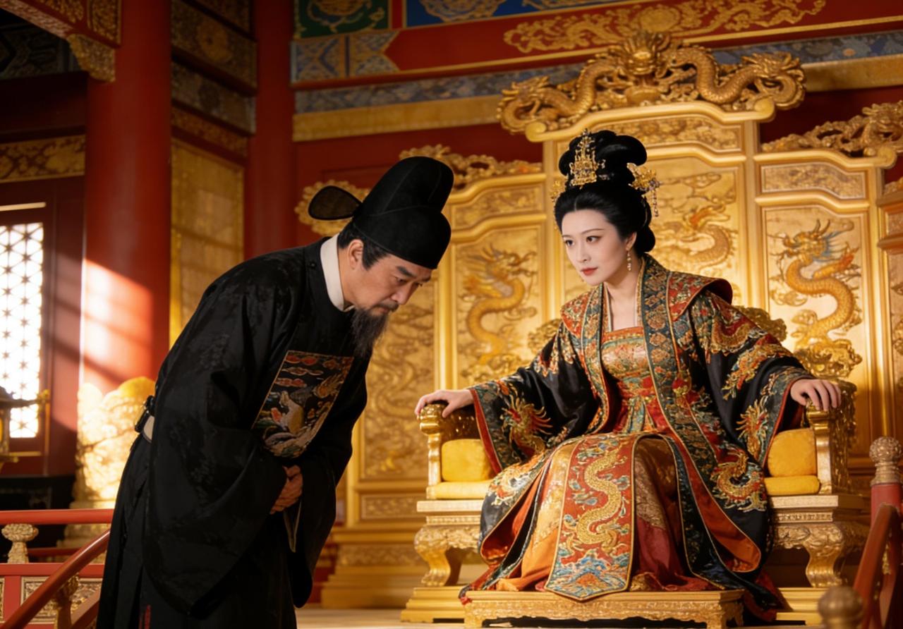 千古问对之十一：狄仁杰对武则天

人物

武则天——大周皇帝
狄仁杰——内史、鸾