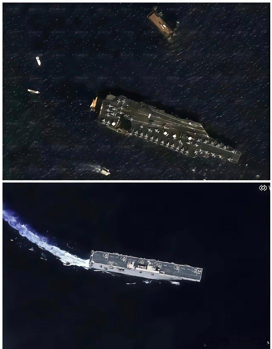 “你拍我的075，那我也拍你在委内瑞拉边上的航母”烽火问鼎计划 飞扬军事