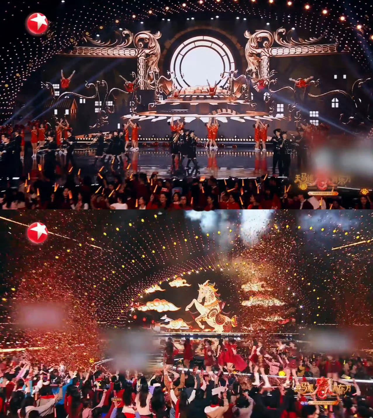 东方卫视舞美中的东方浪漫谁懂啊！东方卫视春晚把“东方浪漫”焊在了舞台上 。水墨国