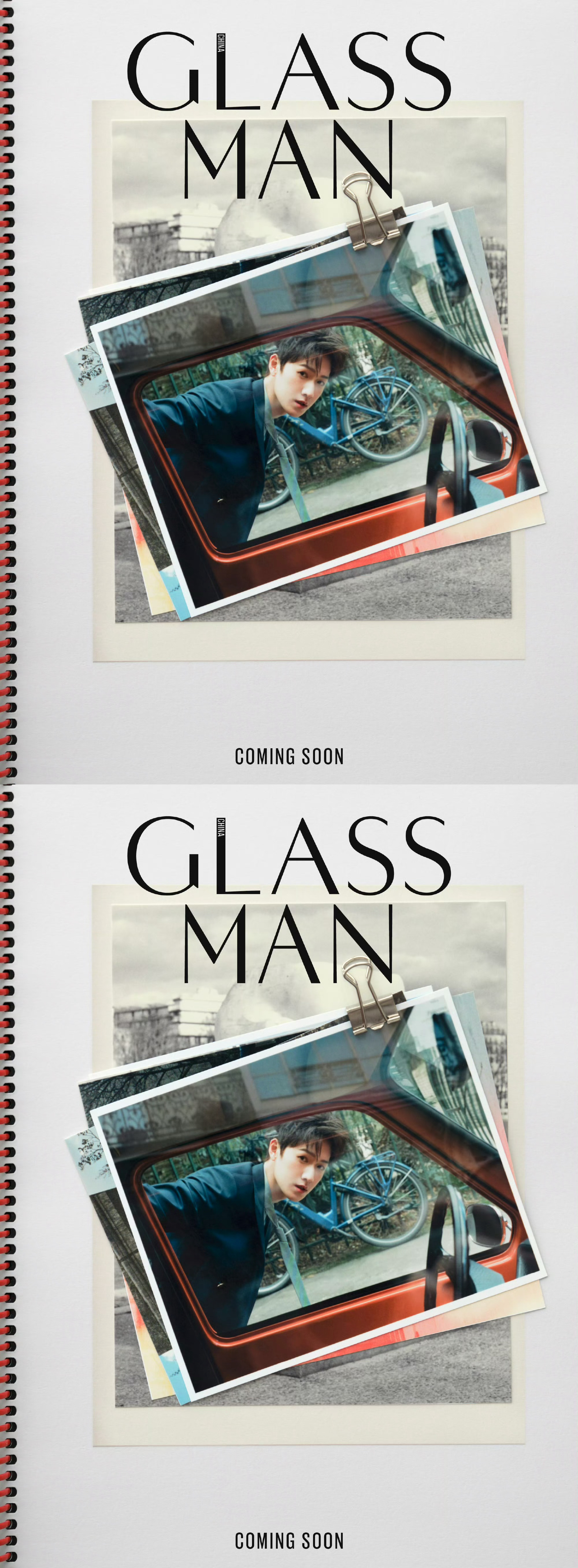 李昀锐GLASSMAN春季刊封面预告李昀锐GLASSMAN春季刊封面人物预告，w