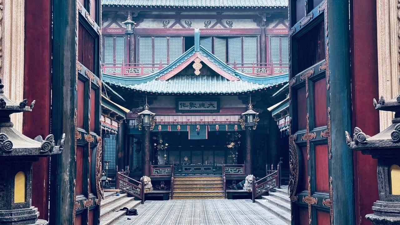 建筑美学 风光摄影  豆包 aiP图