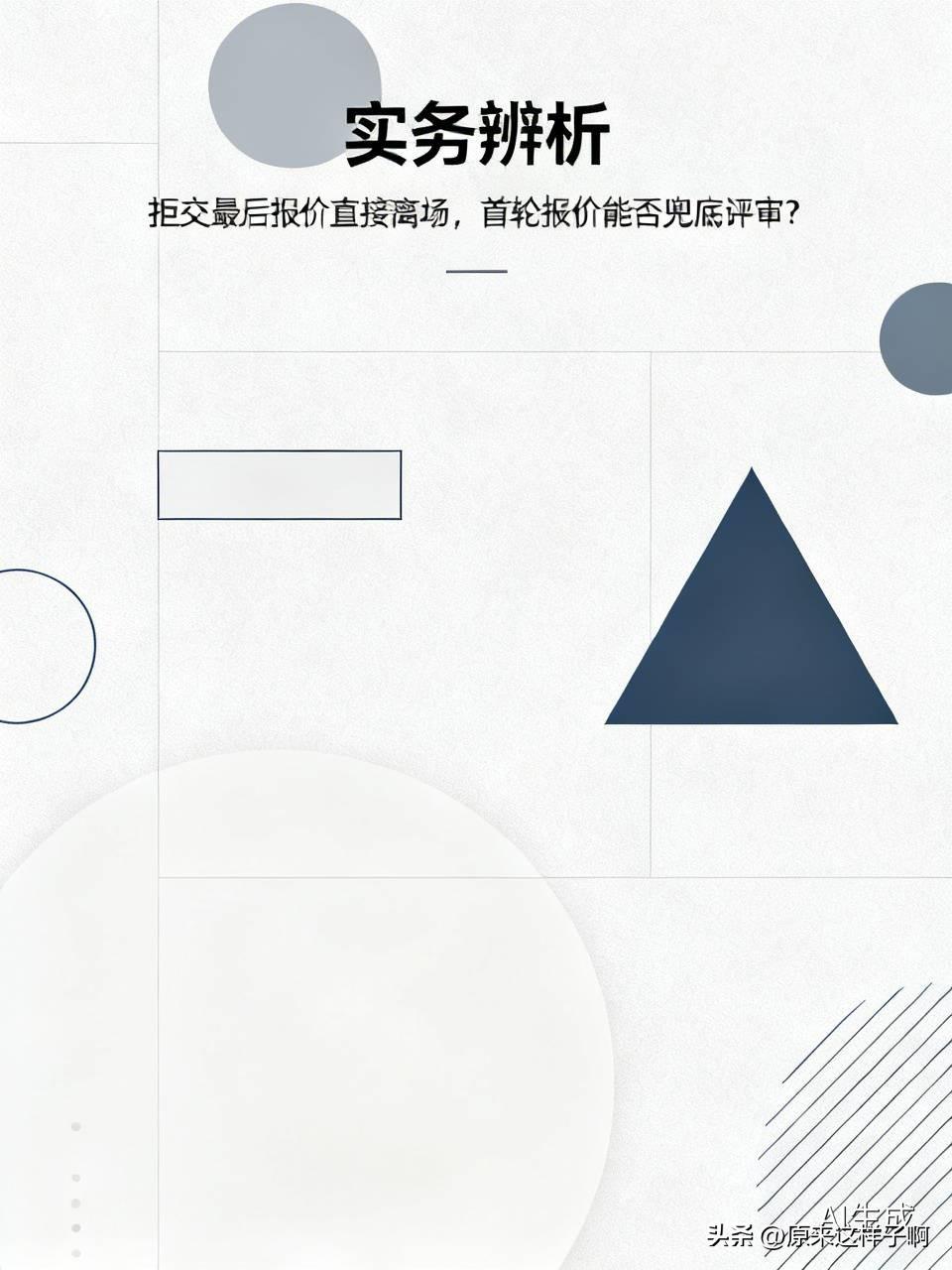 财政部国库司官方答复，厘清竞争性谈判处置边界。实务当中存在一个颇具争议的伪命题：